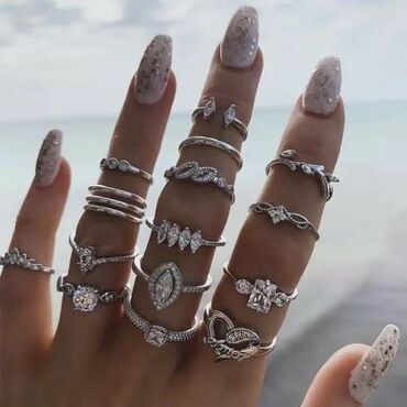 Setovi nakita: Prstenje 15 kom set