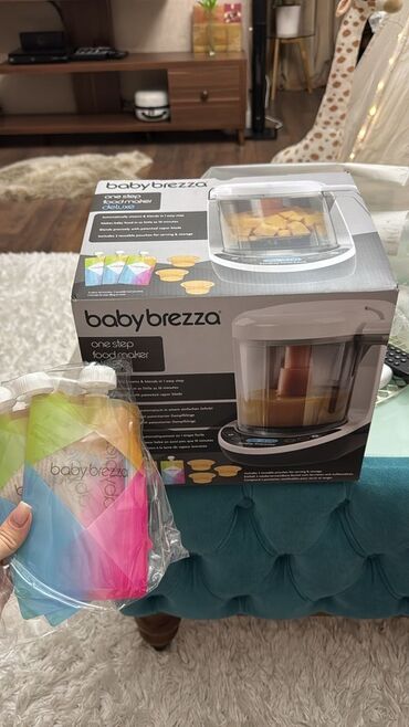 peraşki bişiren aparat: Baby Brezza One Step Food Maker Deluxe – körpə yeməyi hazırlayan qurğu
