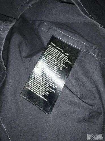 Košulje: Original Tommy Hilfiger kosulja L 100% cotton Teget plava Ramena 50cm — 11