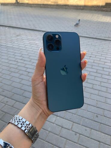 apple iphone x: IPhone 12 Pro Max, 256 GB, Mavi, Face ID