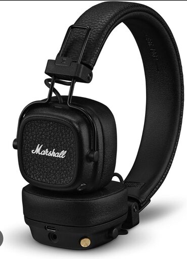 Наушники: Полноразмерные, Marshall, Б/у, Беспроводные (Bluetooth), Классические