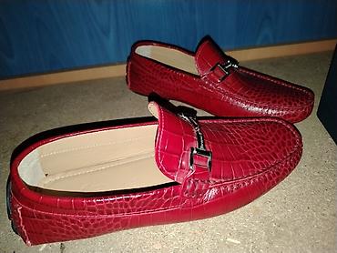 Мокасины и лоферы: Qırmızı rəngli kişi loaferləri – Harmont & Blaine - Model: Loafer — 2