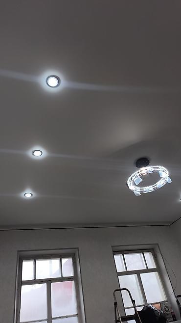 Натяжной потолок: Натяжные потолки с установкой освещения - Одноуровневые натяжные — 4