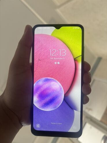 самсунг телефон бу: Samsung Galaxy A03s, Б/у, 32 ГБ, цвет - Черный, 2 SIM