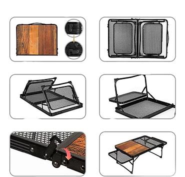 походный набор: Складной туристический столик Uni Table X3 Этот компактный столик для — 4