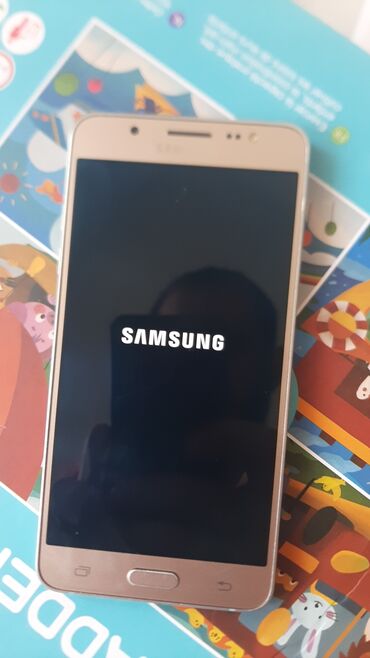 чехол samsung j5 2016: Samsung Galaxy J5 2016, 16 GB, rəng - Qızılı, Zəmanət, Sensor, İki sim kartlı