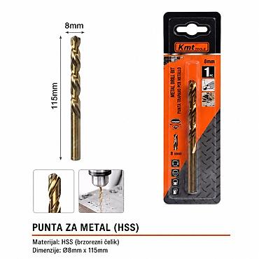 KMT M35 burgija za metal sa zlatnim premazom 8 mm - Tip: Burgija za na lalafo.rs KMT M35 burgija za metal sa zlatnim premazom 8 mm - Tip: Burgija za