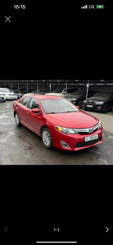 Toyota: Toyota Camry: 2012 г., 2.5 л, Автомат, Бензин, Седан