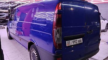 мерседес вита: Mercedes-Benz Vito фургон (синий), длинная база, 2-створчатые задние — 4