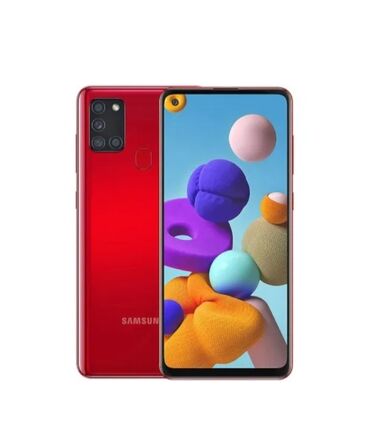 samsung a21s ekran: Samsung Galaxy A21S, rəng - Qırmızı