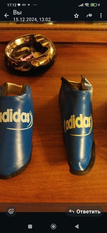 Dəbilqələr: Taekvondo/karate üçün qoruyucu dəst - Marka: Daedo və Adidas - — 3