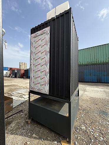 nasoslar və hidroforlar: Metal karkaslı, konteyner tipli mobil tualet kabinəsi - Ölçü — 3