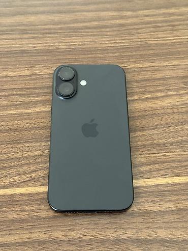 iphone 6 plata: IPhone 16, 128 GB, Qara, Simsiz şarj — 1