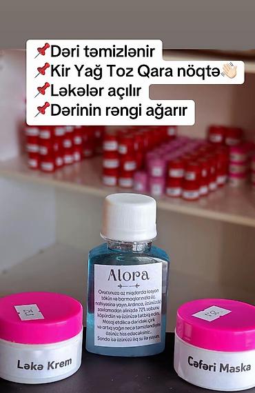 Üz baxımı üçün “Alora” dermokosmetik dəsti Tərkib: - Alora