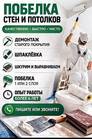 скандинавский: Покраска стен, На водной основе, 3-5 лет опыта — 2