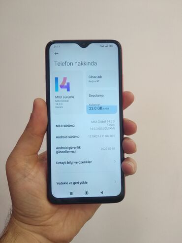 Redmi: Redmi 9T, 64 GB, rəng - Narıncı, İki sim kartlı — 3