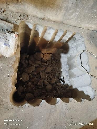 camadan təmiri: Beton kəsmə beton deşmə xidməti Karot - HILTI DD 200 / 350 ilə 25 ° — 7