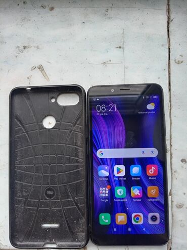 телефон fly champ: Redmi 6A, 16 ГБ, цвет - Черный, Две SIM карты