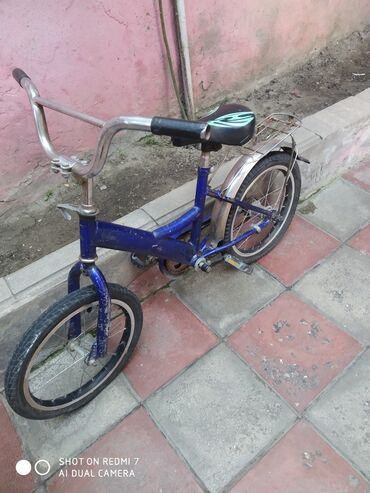 velosiped 30: Б/у Двухколесные Детский велосипед Stels, 14", скоростей: 1