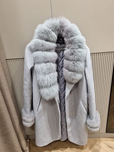 cins pencekler instagram: Пальто, XL (EU 42), цвет - Серый