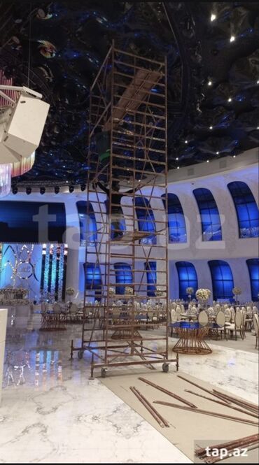 Lesa: 🪜Ayaq altı, Lesa, İskələ (skela) (kazyol) Cтроительные леса — 18