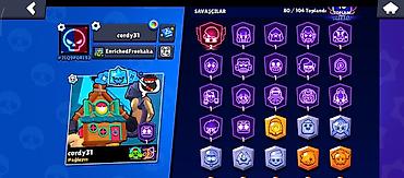 haojue tr: Brawl Stars hesabı – “cordy31” - Kupa: 33 123 (ən yüksək 33 127) — 1