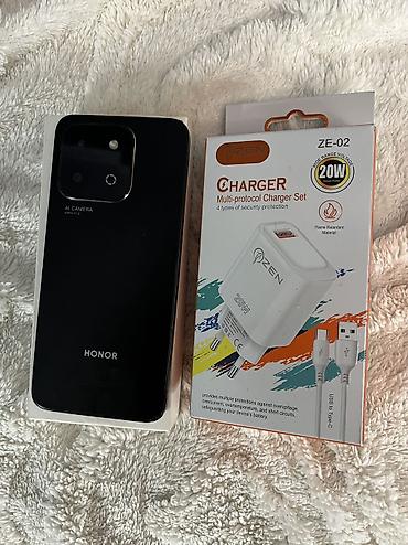 honor band: Honor X6b, 256 GB, rəng - Qara, Face ID — 7