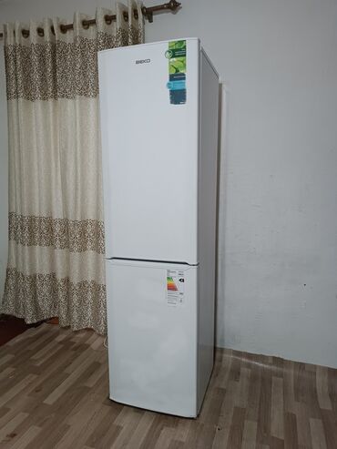 подержанный холодильник: Холодильник Beko, Б/у, Двухкамерный, De frost (капельный), 60 * 2 * 60