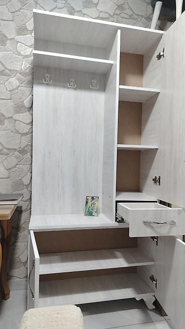 Dəhliz dolabları: Yeni, 2 qapılı, Güzgülü, Ağ, Açılan, Düz dolab — 3