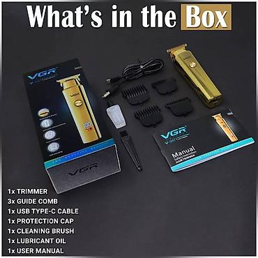 Trimmerlər və saç qırxan maşınlar: Saç qırxan maşın, Vgr, Yeni, Ödənişli çatdırılma, Rayonlara çatdırılma, Pulsuz çatdırılma — 12