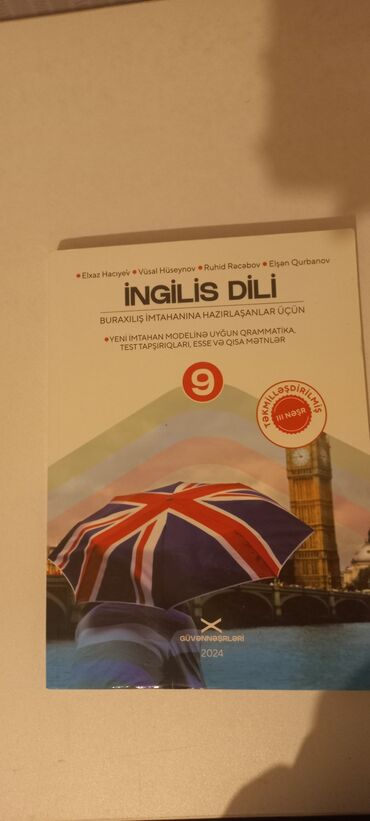 Testlər: 9 sinif İngilis dili Güvən nəşriyyatı yenidir işlənməyib əlavə malumat