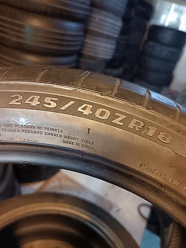 Təkərlər: SUNWIDE avtomobil şinləri - Ölçü: 245/40 ZR18 - Tip: Tubeless — 2
