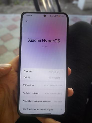 Xiaomi 14, 256 GB, rəng - Qara