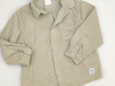 tommy hilfiger bluzka w paski: Сорочка 3-4 р., стан - Дуже гарний, візерунок - Однотонний, колір - Сірий
