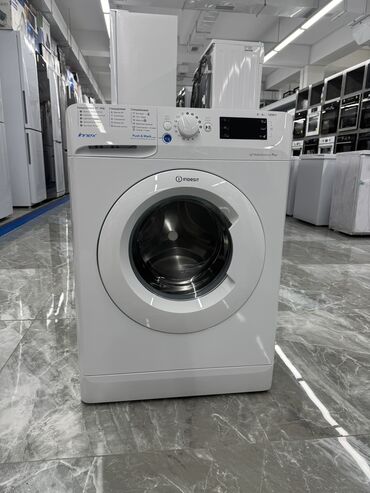 стиральная машина lj: Кир жуучу машина Indesit, Жаңы, Автомат, 6 кг чейин, Толук өлчөм