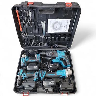 №: 4496 Məhsulun adı: Elektrik alətlər dəsti, 48W Brend: No Brand