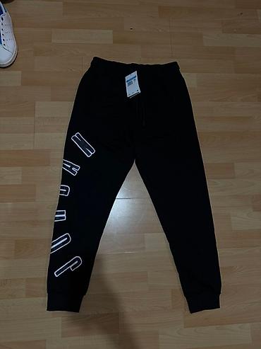 pull and: Мужские брюки, M, Nike, Новый, цвет - Черный, Самовывоз — 1
