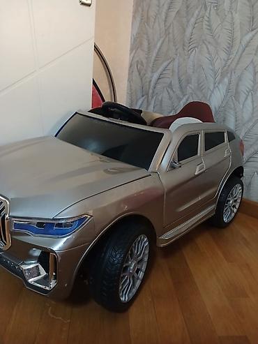 Детские электрокары: Uşaq üçün elektrikli minik maşını – SUV tipli - Korpus: metalik gümüş — 2