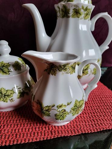 tea pre i posle: Servis za kafu,caj nemacka wunsiedel porcelan Bavaria 70te. Nemacki — 9