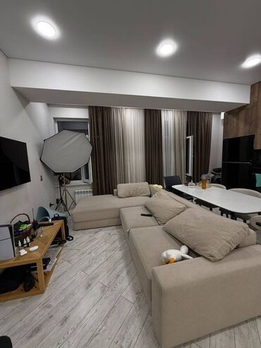 сниму квартиру в кок жар: 4 комнаты, 103 м², Элитка, 9 этаж, Евроремонт