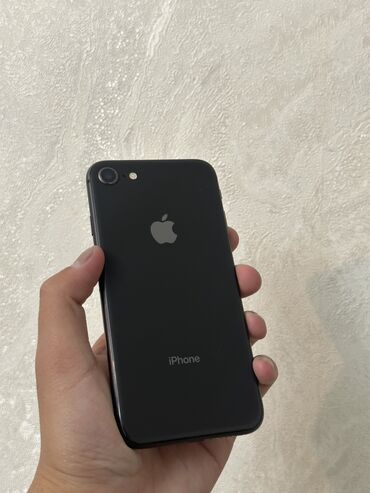 разблокировка icloud цена: IPhone 8, Жаңы, 64 ГБ, Jet Black, Кулакчындар, Заряддоочу түзүлүш, Коргоочу айнек, 85 %