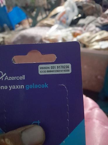 SİM-kartlar: Nömrə: ( 051 ) ( 9178236 ) — 6