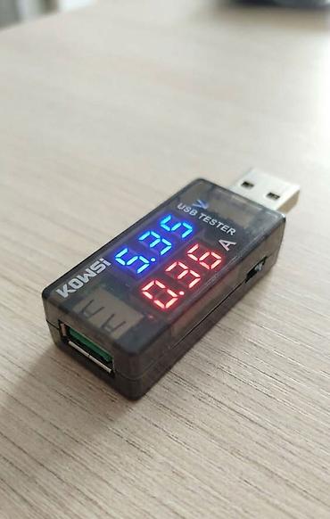 santex mall: USB giriş və çıxışlı voltmeter/ampermeter. 4~30 volt 0~6.5A qədər — 1