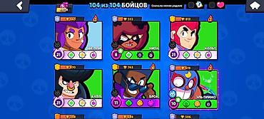 Video oyunlar üçün aksesuarlar: Brawl Stars oyun hesabı Xüsusiyyətlər: - Kuboklar: 49 728 - Dərəcə — 13
