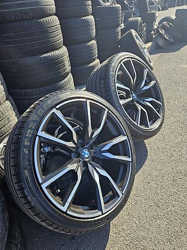 16 şam disk: BMW original yüngül lehimli disklər və şinlər dəsti - Marka/model — 2