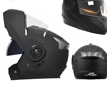 moto aranda: Modular moto dəbilqə – qaldırılan çənə hissəli, tam üz qoruması ilə — 1