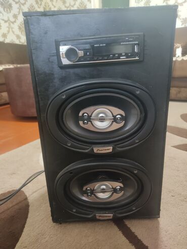 Наушники: Pioneer Колонка, Тип - Акустическая, цвет - Черный