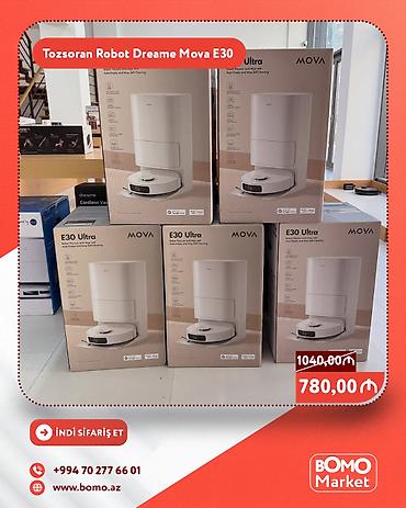 şuşə silən robot: 🔥 Tozsoran Robot Dreame Mova Robot Vacuum E30 Ultra ✅ Marka: Dreame ✅ — 1