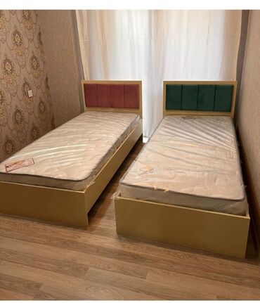 Çarpayılar: Yeni, Təknəfərlik çarpayı, Bazasız, Matras ilə, Siyirməsiz, Azərbaycan — 2