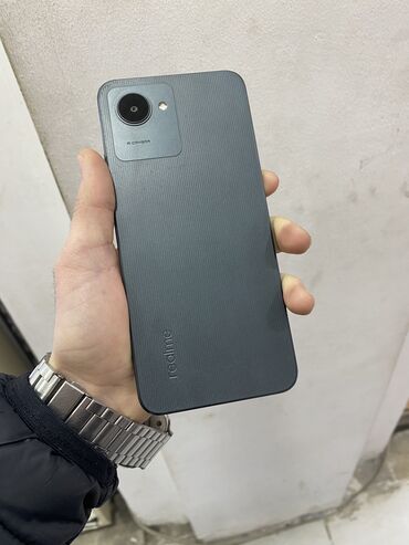 işdəmiş telefonlar: Realme C30s, 32 GB, rəng - Boz, Barmaq izi, Face ID